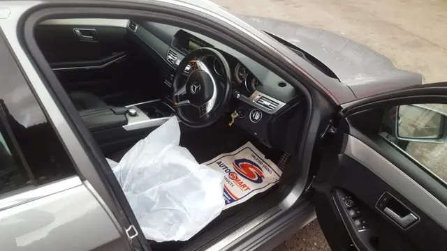 Mercedes-Benz interior — completed valet
