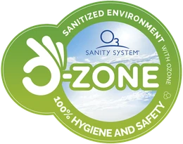 O-Zone Sanity System certification badge